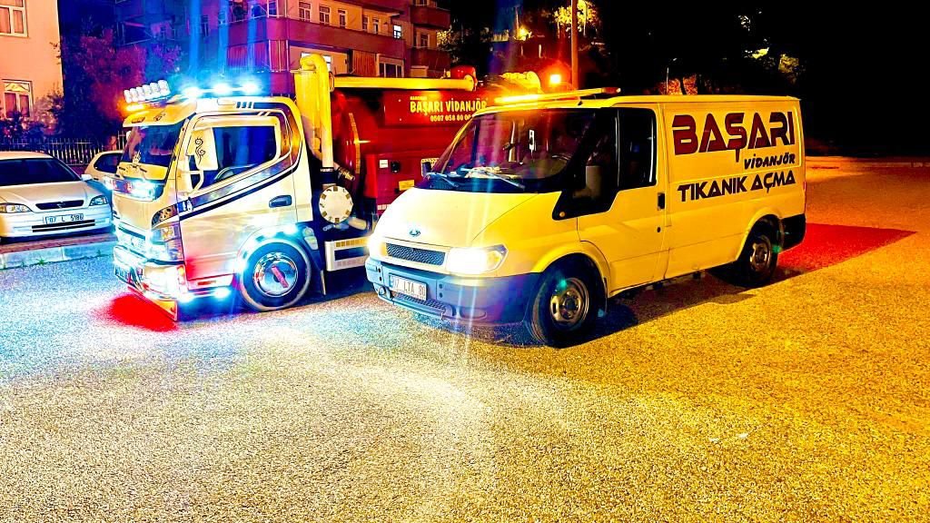 Başarı Vidanjör Tıkanık Açma servis aracı