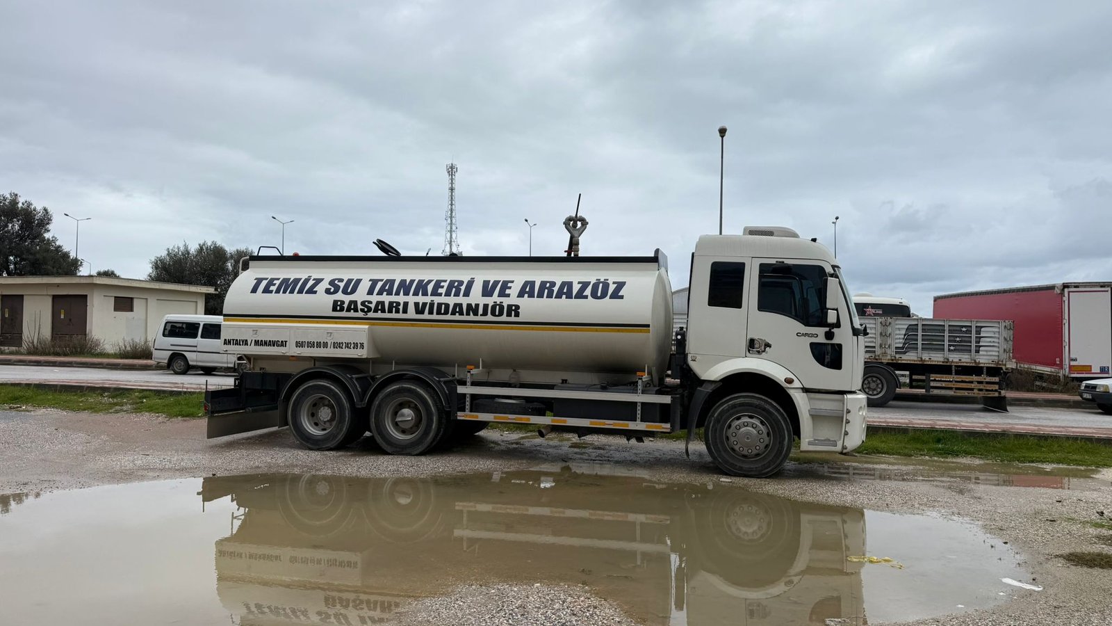 Manavgat Başarı Vidanjör ekibi iş başında - profesyonel müdahale